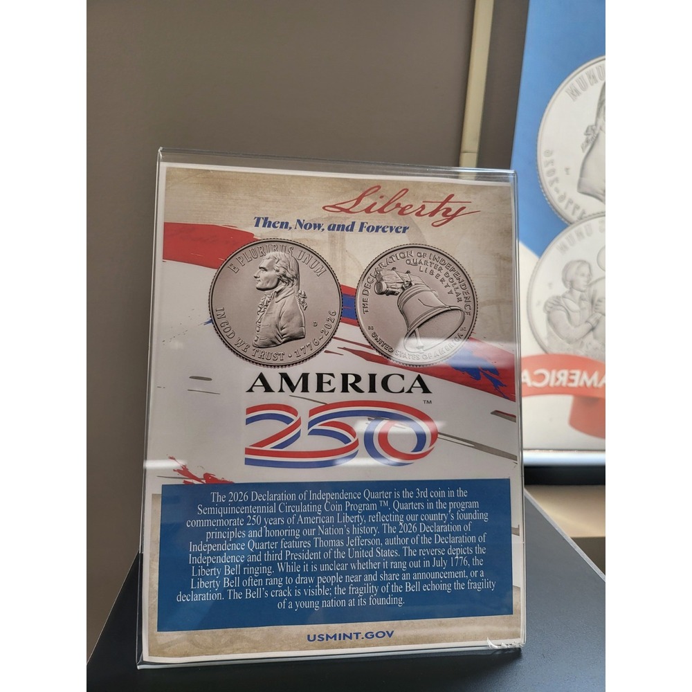 Denver Mint 2026 Declaration of Independence Quarter Brilliant Uncirculated (BU)